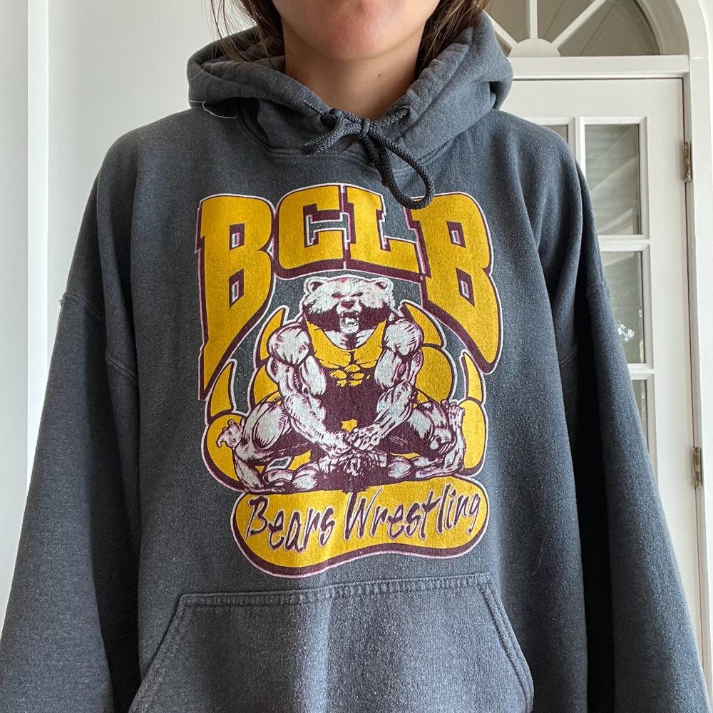 Vintage Wrestling Hoodie